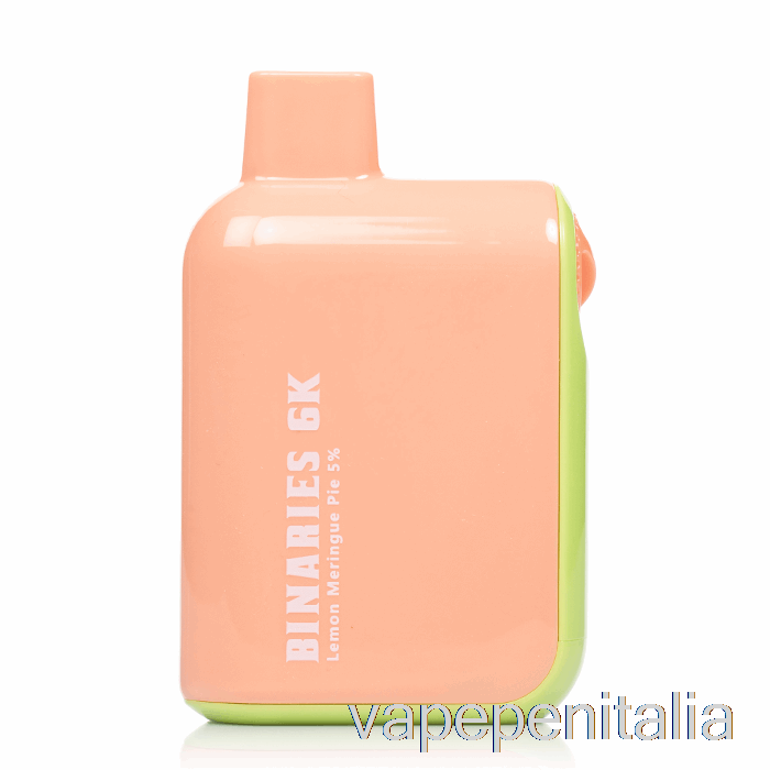 Vape Box Mod Horizon Binari 6K 6000 Torta Meringata Al Limone Usa E Getta
